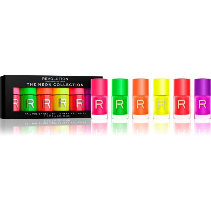 

Makeup Revolution Neon набір лаків для нігтів