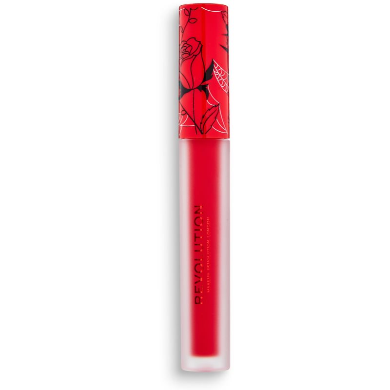 

Makeup Revolution Halloween Vinyl Liquid Lip стійка рідка помада з блиском відтінок Haunted
