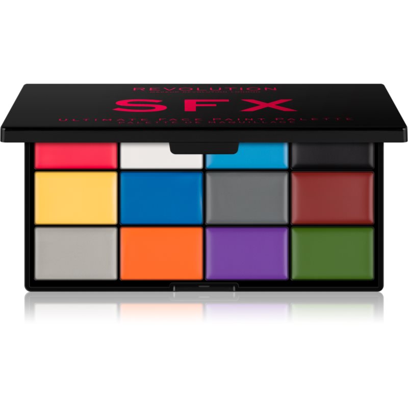 

Makeup Revolution Halloween Face Paint Palette палетка для макіяжу обличчя