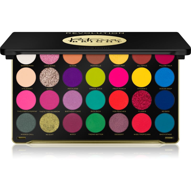 

Makeup Revolution X Patricia Bright палітра тіней відтінок Rich In Colour