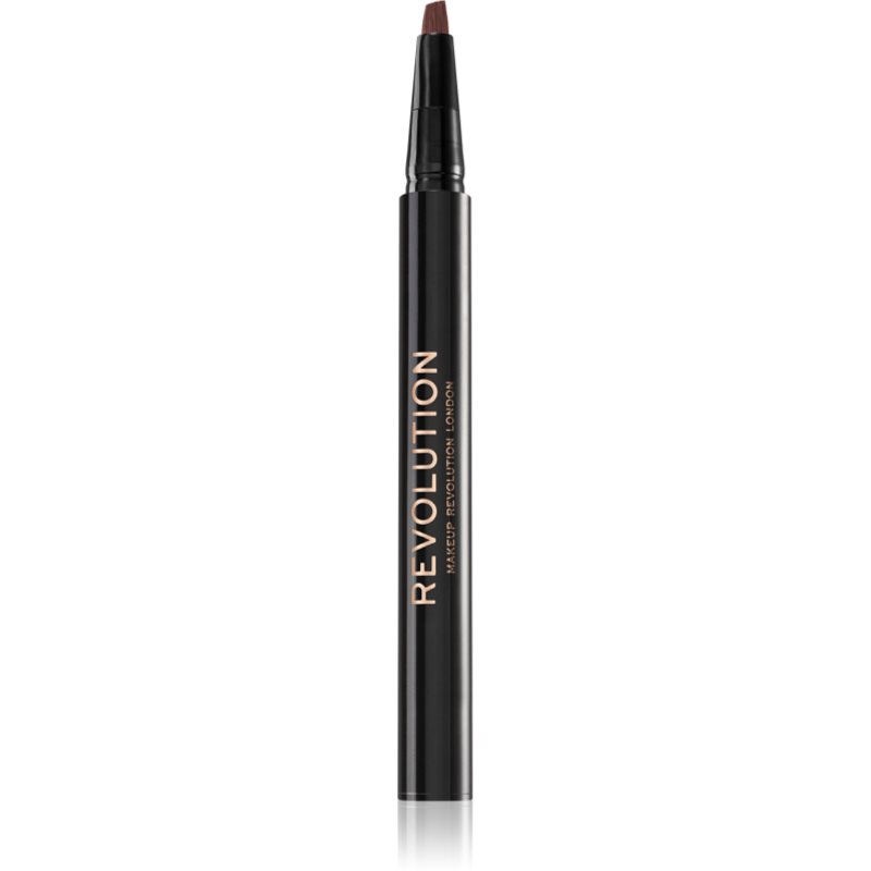

Makeup Revolution Bushy Brow олівець для брів відтінок Ash Brown