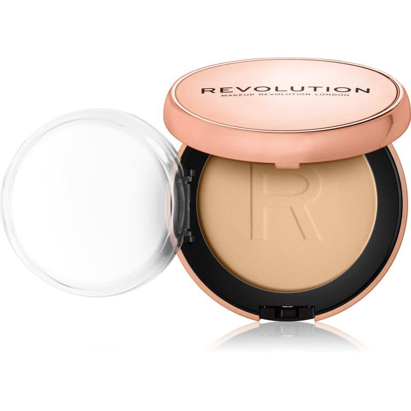 

Makeup Revolution Conceal & Define компактна тональна крем-пудра відтінок P7