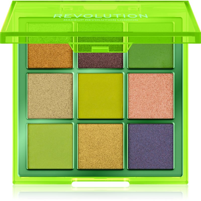 

Makeup Revolution Viva Neon палетка тіней для очей відтінок Up All Night