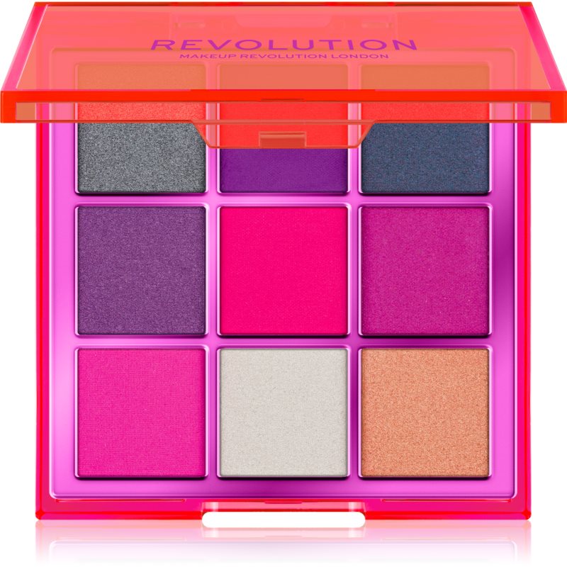 

Makeup Revolution Viva Neon палетка тіней для очей відтінок Party Vibes