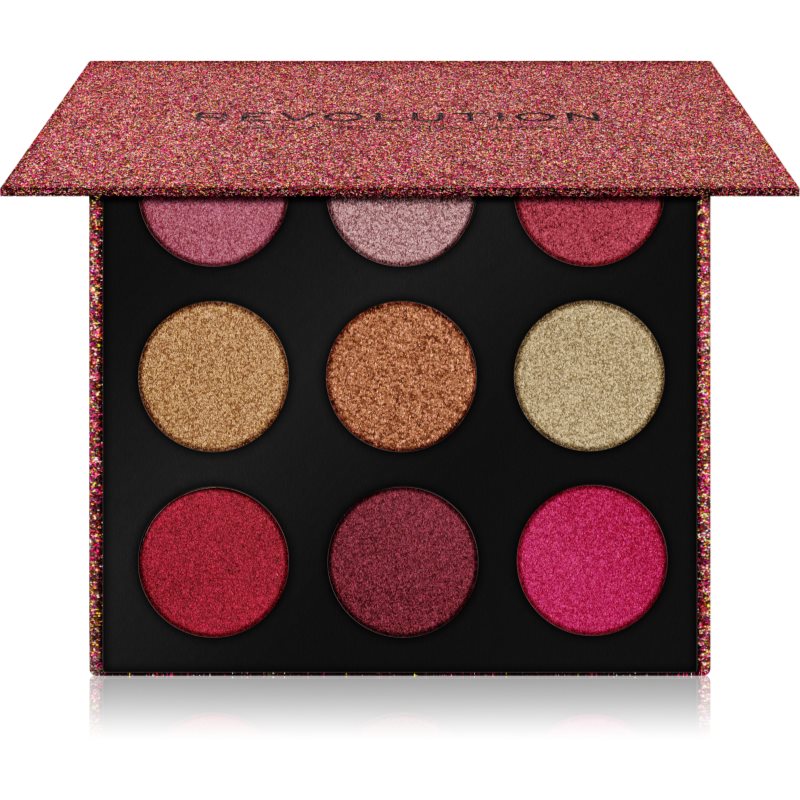 

Makeup Revolution Euphoric Foil палетка тіней для очей відтінок House of Fun