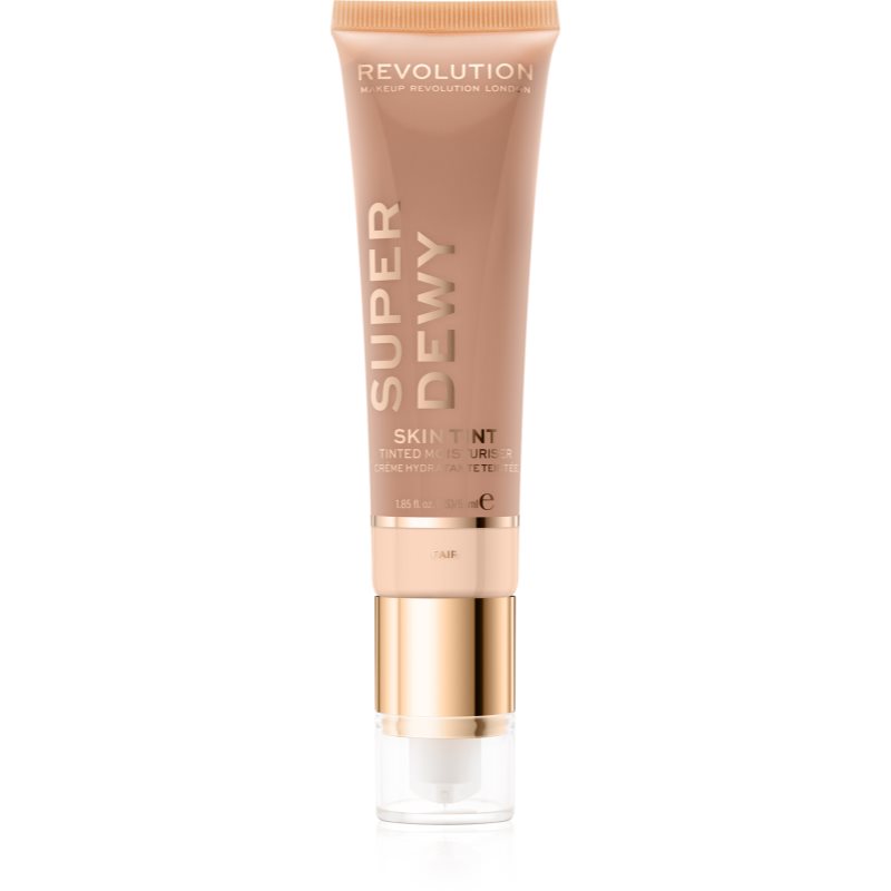 

Makeup Revolution Superdewy тонуючий зволожуючий крем для шкіри обличчя відтінок Fair