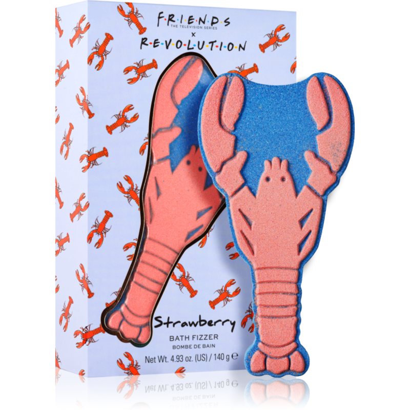

Makeup Revolution X Friends бомбочка для ванни Lobster - Strawberry