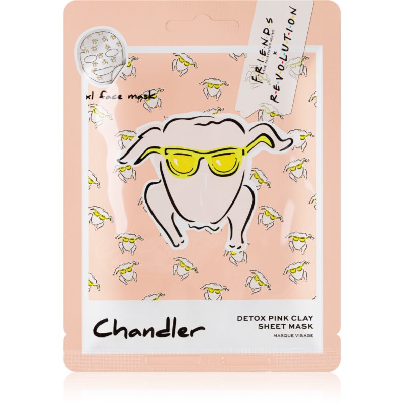 

Makeup Revolution X Friends Chandler тканинна маска для жирної та проблемної шкіри