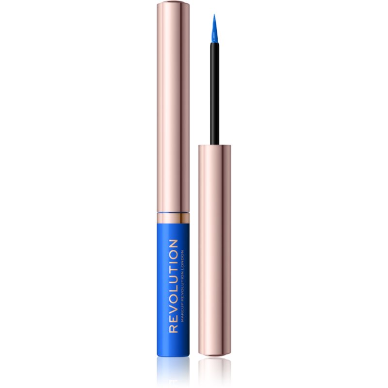 

Makeup Revolution Neon Heat рідка підводка для очей відтінок Sky Blue