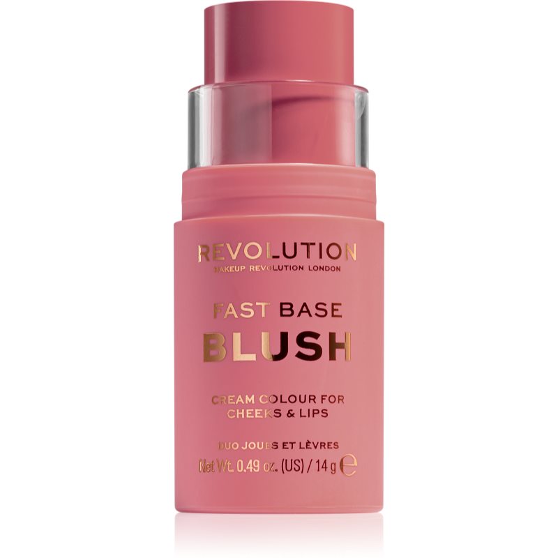 E-shop Makeup Revolution Fast Base tónovací balzám na rty a tváře odstín Blush 14 g