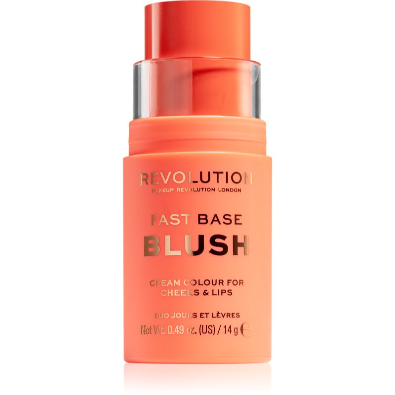 Makeup Revolution Fast Base lip and cheek tint shade Peach 14 g
