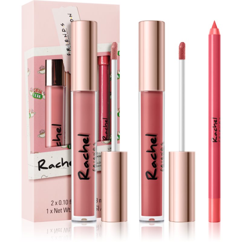 

Makeup Revolution X Friends набір для догляду за губами Rachel відтінок
