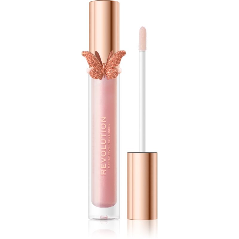 

Makeup Revolution Forever Butterfly сяючий блиск для губ відтінок Fly (Clear