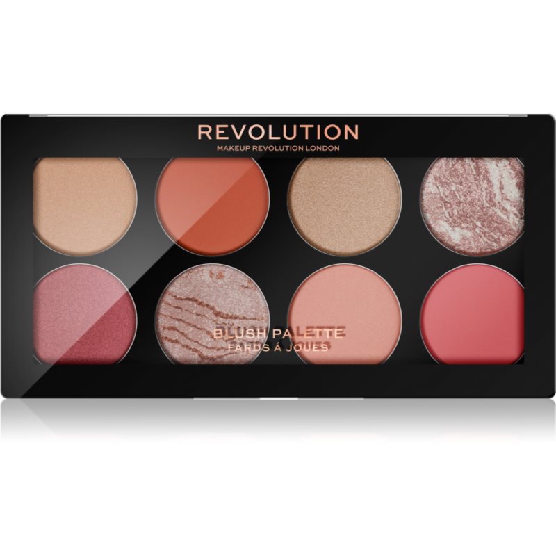 Makeup Revolution Ultra Blush paleta rdečil odtenek Golden Desire 13 g