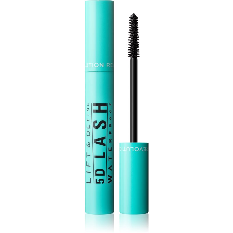 Makeup Revolution 5D Lash Waterproof Lengthening Mascara For Extra Volume Shade Black 14 Ml