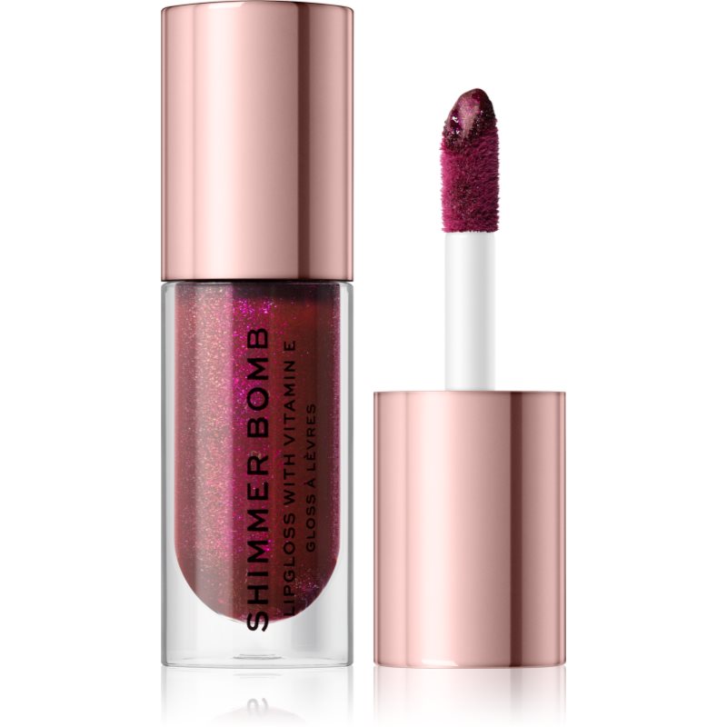 

Makeup Revolution Shimmer Bomb блиск для губ з блискітками відтінок Gleam