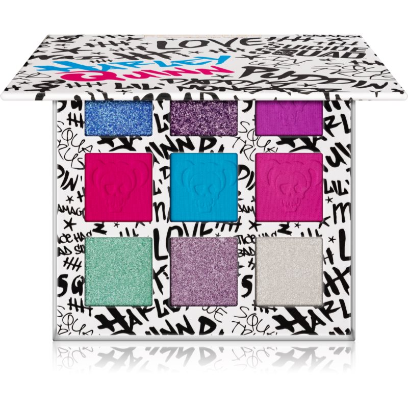 

Makeup Revolution DC Collection X Harley Quinn™ палетка тіней для очей відтінок Daddys Little Monster
