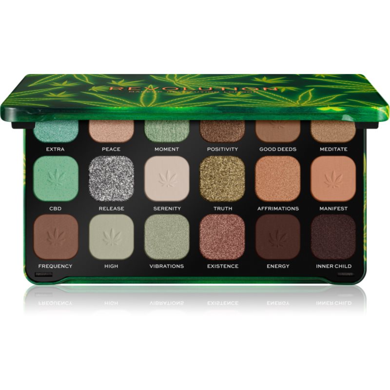 

Makeup Revolution Forever Flawless палітра тіней відтінок Chilled Vibes