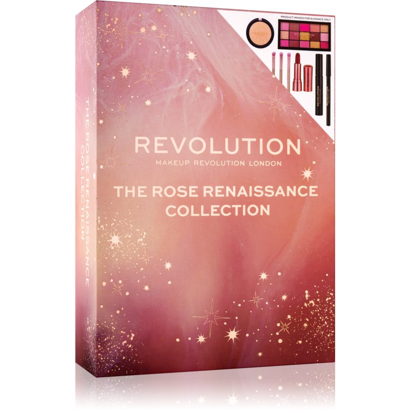 Makeup Revolution Renaissance Rose dárková sada (pro dokonalý vzhled)