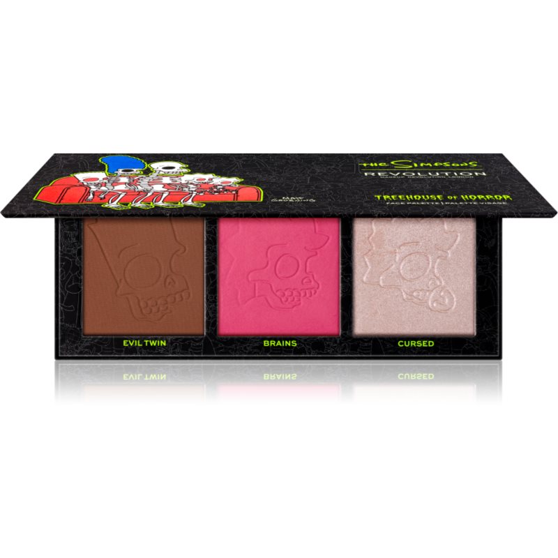 

Makeup Revolution The Simpsons Treehouse Of Horror Spooktacular палетка для обличчя