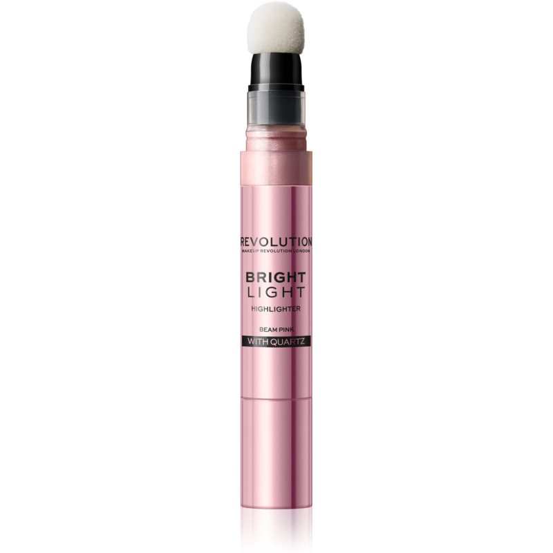 Makeup Revolution Bright Light krémový rozjasňovač odtieň Beam Pink 3 ml