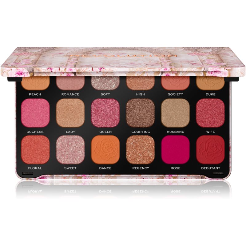 Makeup Revolution Forever Flawless Eyeshadow Palette Shade Regal Romance 18 X 1.1 G