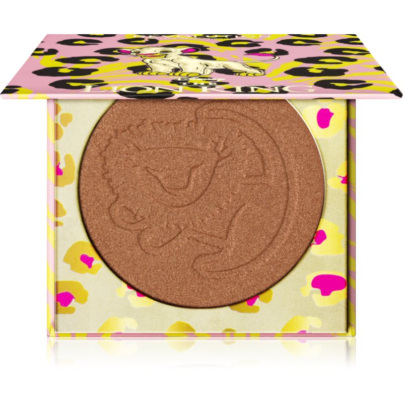 Makeup Revolution X The Lion King kompaktný púdrový rozjasňovač odtieň One True King 6,66 g