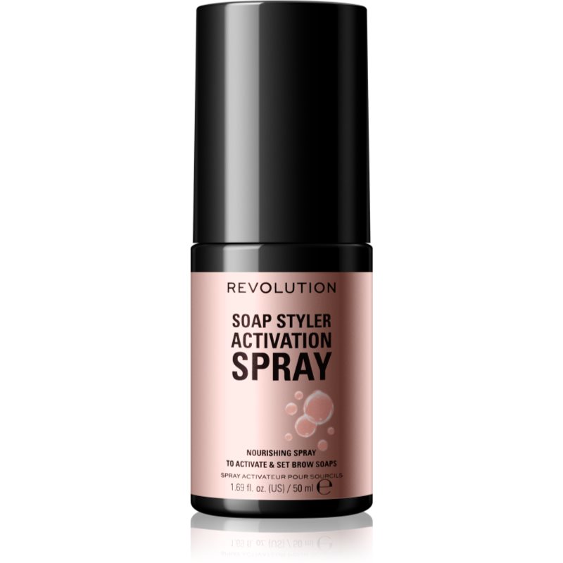 Makeup Revolution Soap Styler Activating Spray For Eyebrows Soap Styler + 50 Ml