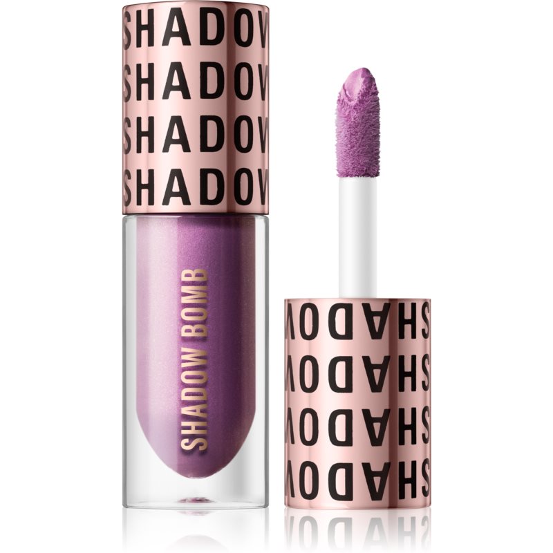 Makeup Revolution Shadow Bomb metalické očné tiene odtieň Charmed Lilac 4,6 ml