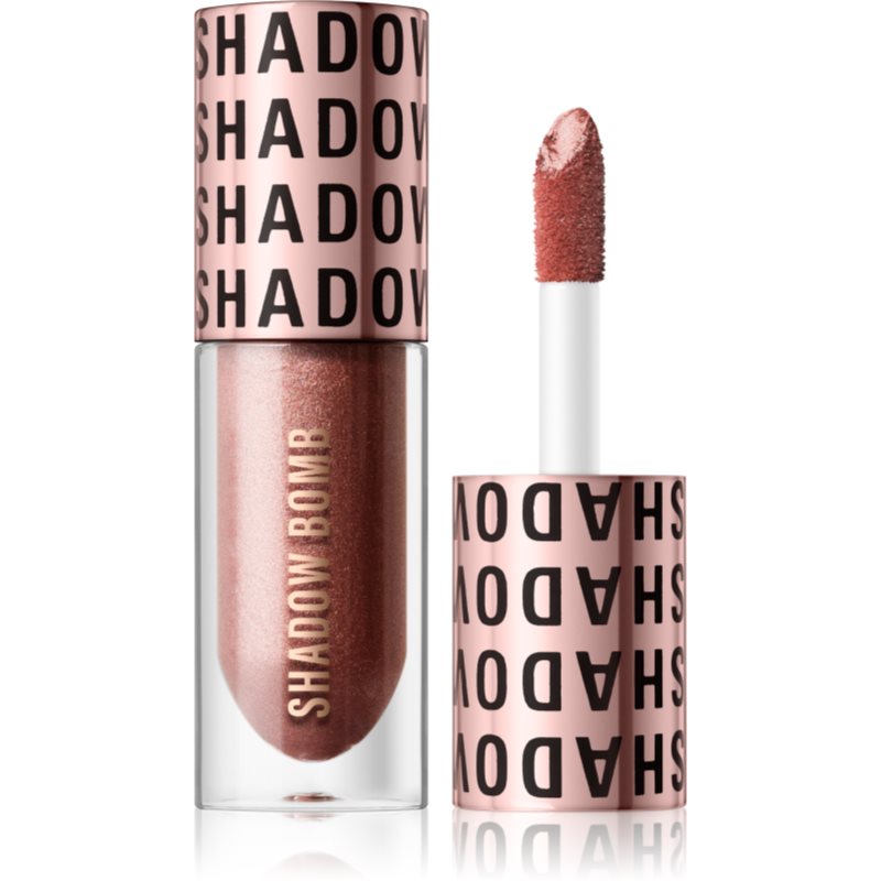 Makeup Revolution Shadow Bomb тіні для повік з ефектом металік відтінок Smitten Rose Gold 4,6 мл