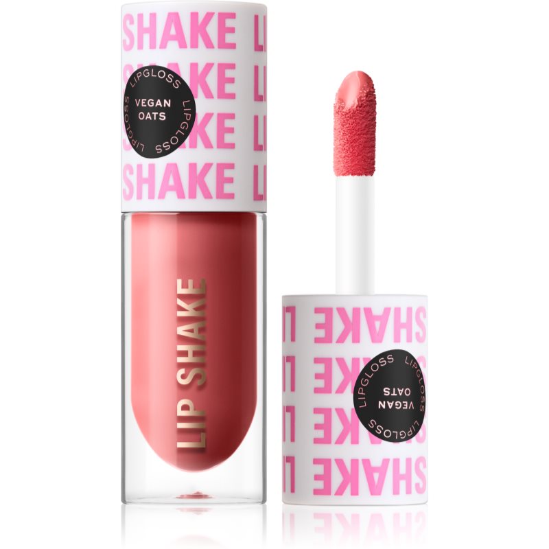 Makeup Revolution Lip Shake високопігментований блиск для губ відтінок Peach Delight 4,6 гр