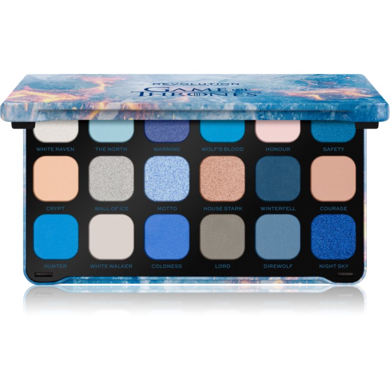 

Makeup Revolution X Game Of Thrones палітра тіней відтінок Winter is Coming