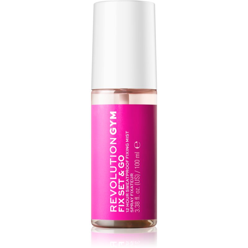Makeup Revolution Gym Makeup Setting Spray With Long-lasting Effect 100 Ml