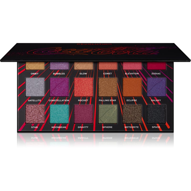 

Makeup Revolution X Coca Cola Starlight палітра тіней