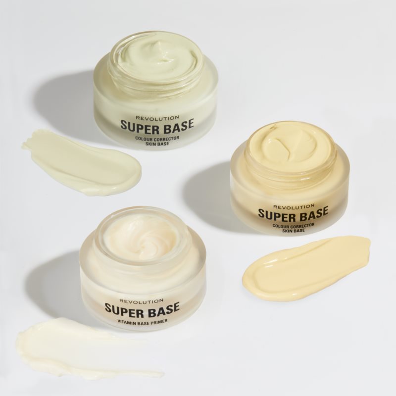 Makeup Revolution Super Base Tinted Primer Shade Yellow 25 Ml