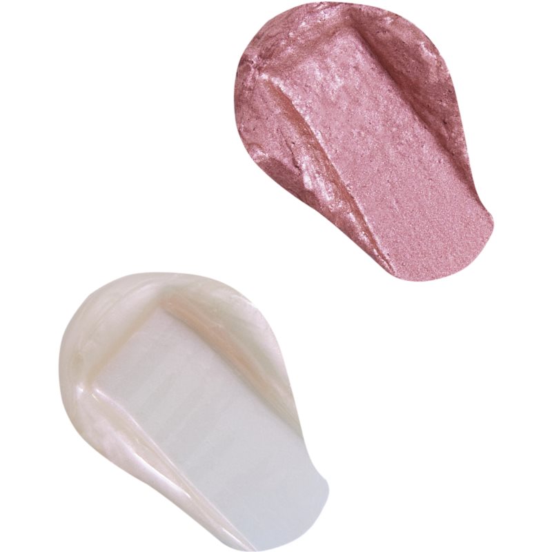 Makeup Revolution Double Up рідкі тіні для повік 2 в 1 відтінок Opulence Light Pink 2x2,2 мл