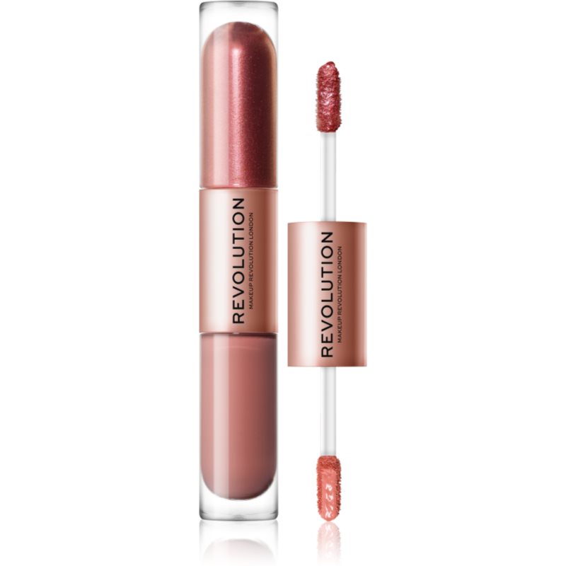 Makeup Revolution Double Up Liquid Eyeshadow 2-in-1 Shade Infatuated Rose Gold 2x2,2 Ml