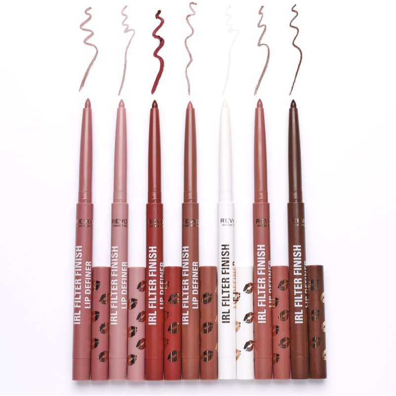 Makeup Revolution IRL Filter кремовий олівець для губ з матуючим ефектом відтінок Caramel Syrup 0,18 гр