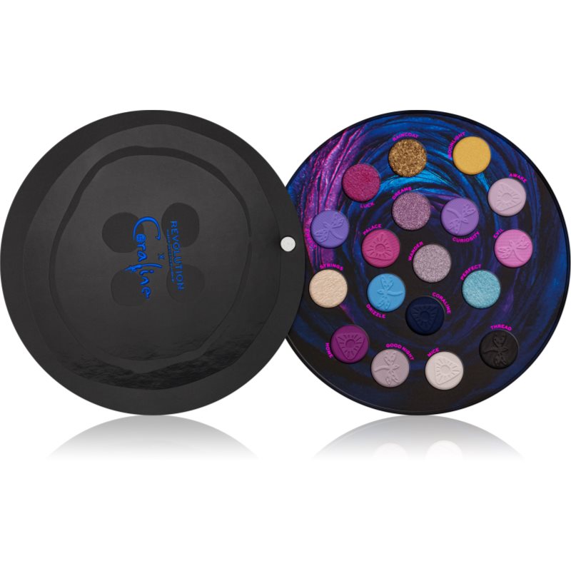 

Makeup Revolution X Coraline Button Eye палетка тіней для очей