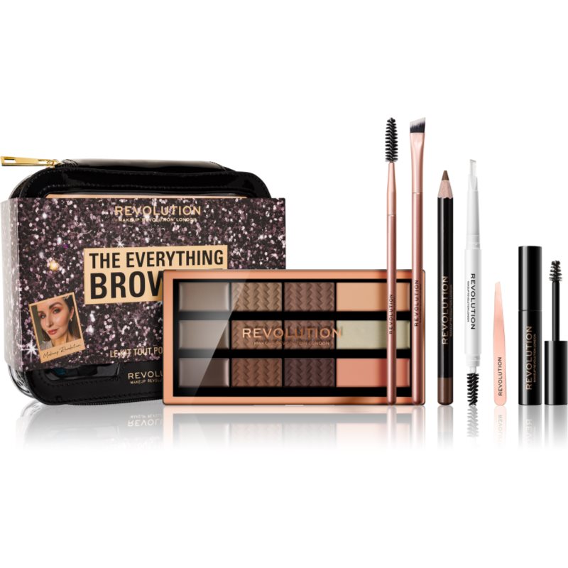 

Makeup Revolution The Everything Brow Kit подарунковий набір (та брів)