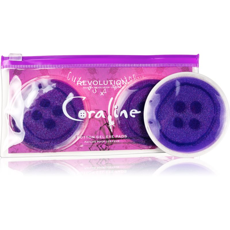 

Makeup Revolution X Coraline Button Eye гелеві подушки для очей