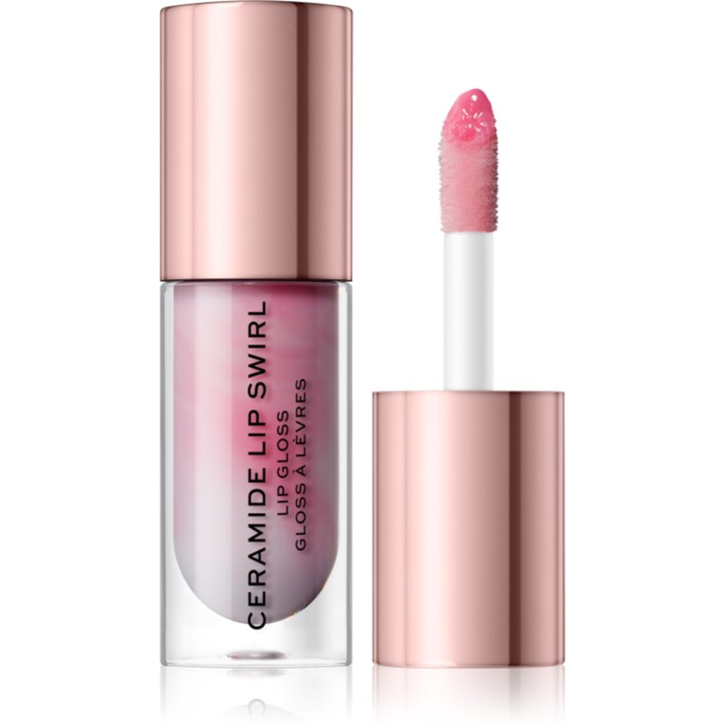 Makeup Revolution Ceramide Swirl зволожуючий блиск для губ відтінок Pure Gloss Clear 4,5 мл