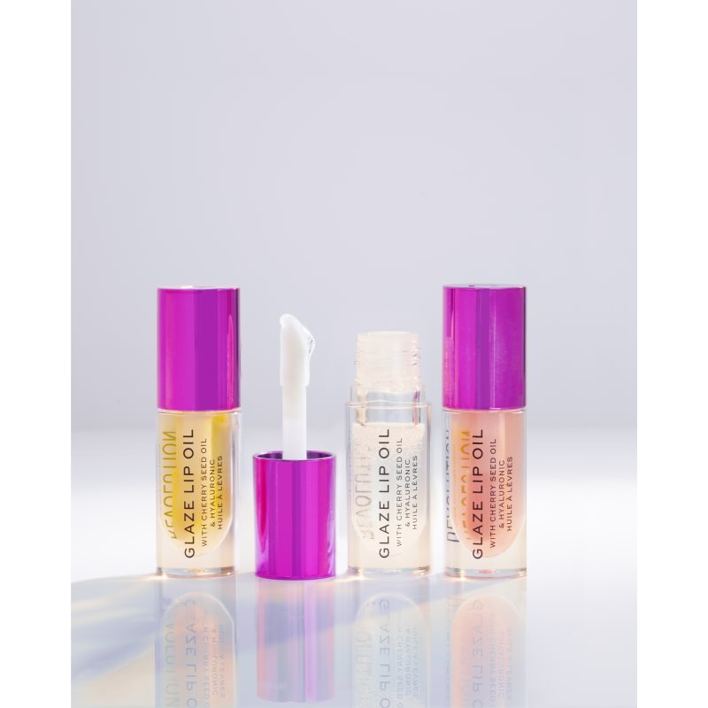 Makeup Revolution Glaze Lip Oil Shade Getaway Terracotta 4,6 Ml