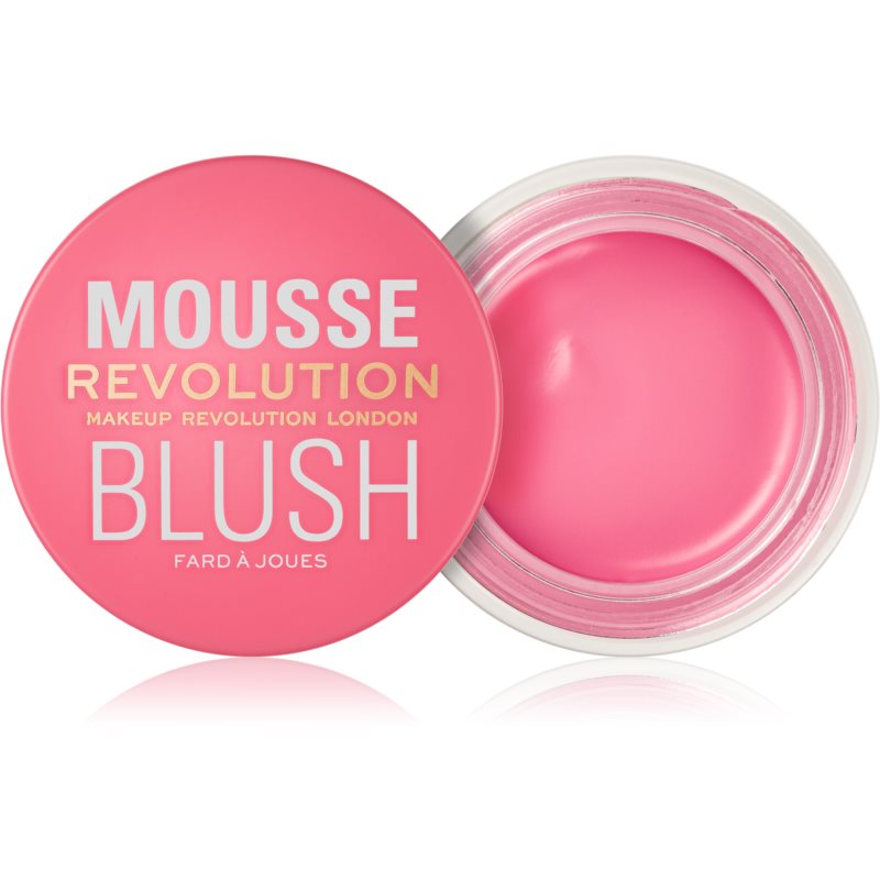 Makeup Revolution Mousse lícenka odtieň Squeeze Me Soft Pink 6 g