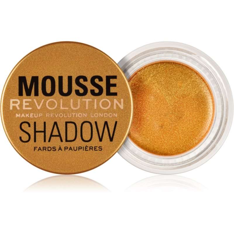 Makeup Revolution Mousse кремові тіні для повік відтінок Gold 4 гр