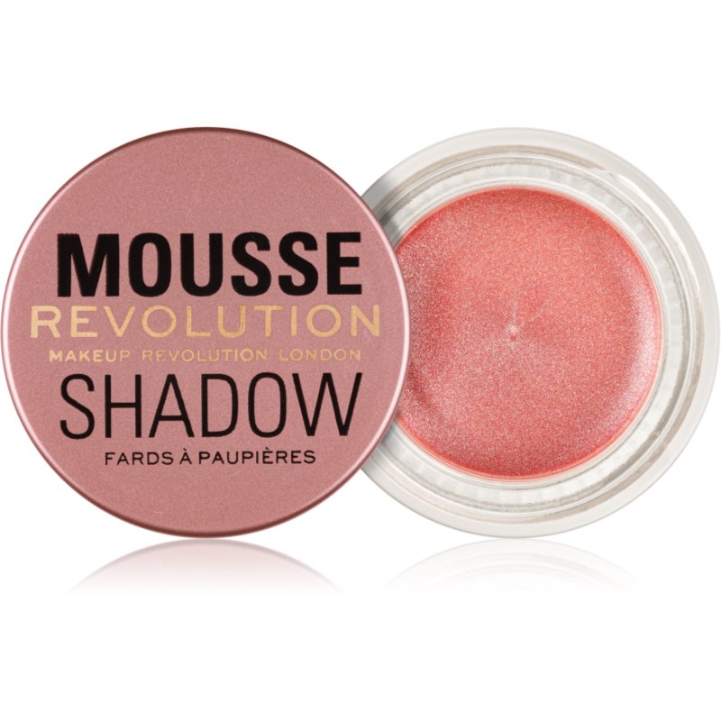 Makeup Revolution London Mousse Shadow 4 g očný tieň pre ženy Rose Gold