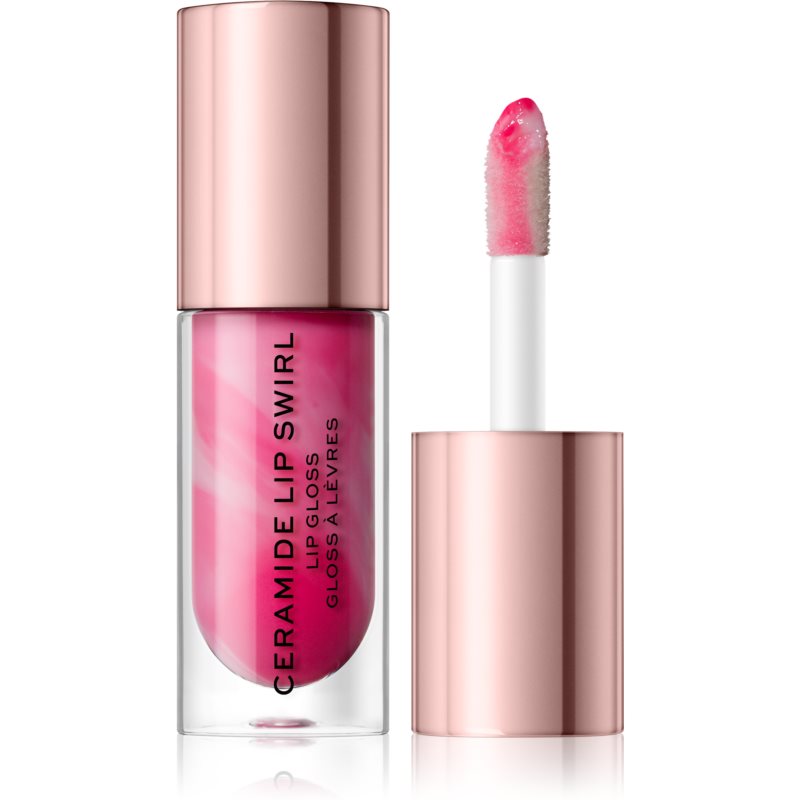 Makeup Revolution Ceramide Swirl Hydrating Lip Gloss Shade Sweet Soft Pink 4,5 Ml