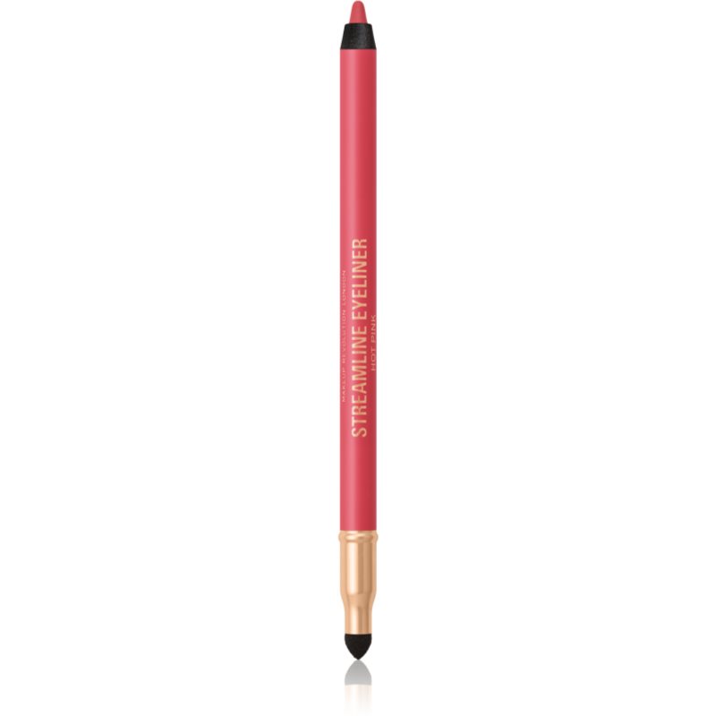 Makeup Revolution Streamline krémová ceruzka na oči odtieň Hot Pink 1,3 g