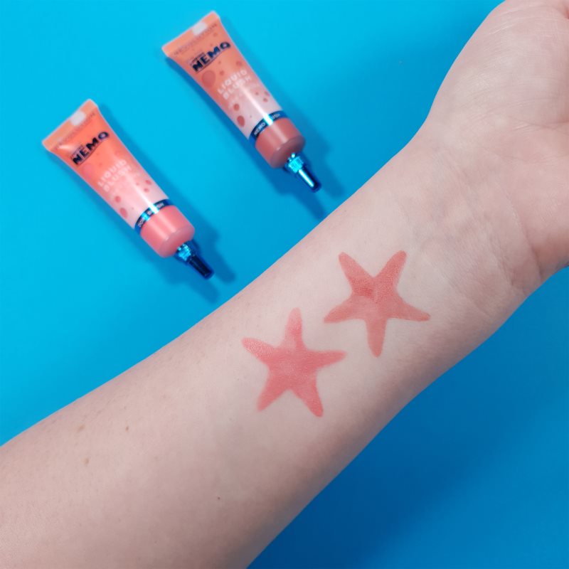 Makeup Revolution X Finding Nemo liquid blusher shade Dory 15 ml