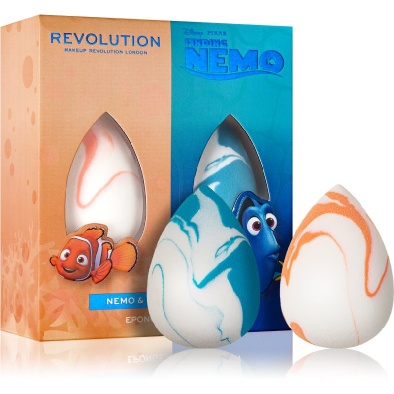 Makeup Revolution X Finding Nemo Nemo & Dory sminkszivacs 2 db akciós termékkép 1